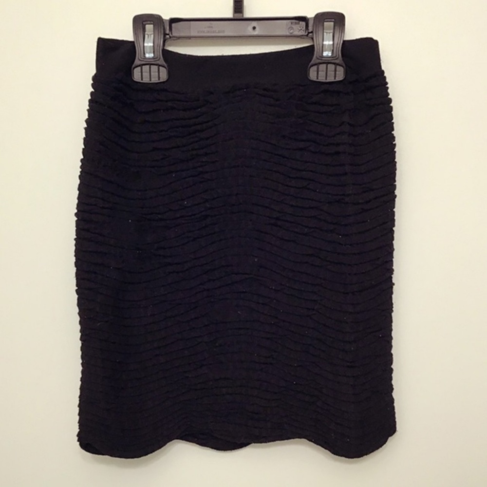 Mermaid black mini skirt